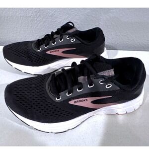 Brooks Signal 3 Women's Running Gym Athletic Shoes Black Rose Gold Pink 6.5